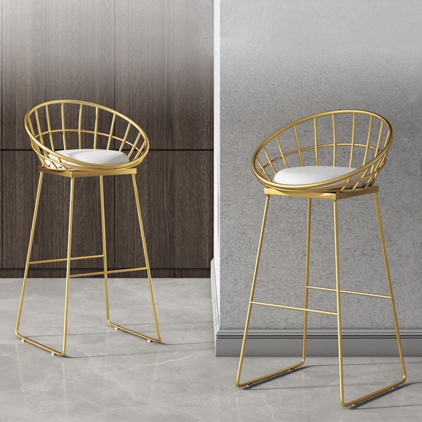 Glam 1/2/3/4 stukken Round Bar Table Set vaste tabel Teller ingesteld voor eetkamer