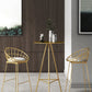 Glam 1/2/3/4 stukken Round Bar Table Set vaste tabel Teller ingesteld voor eetkamer