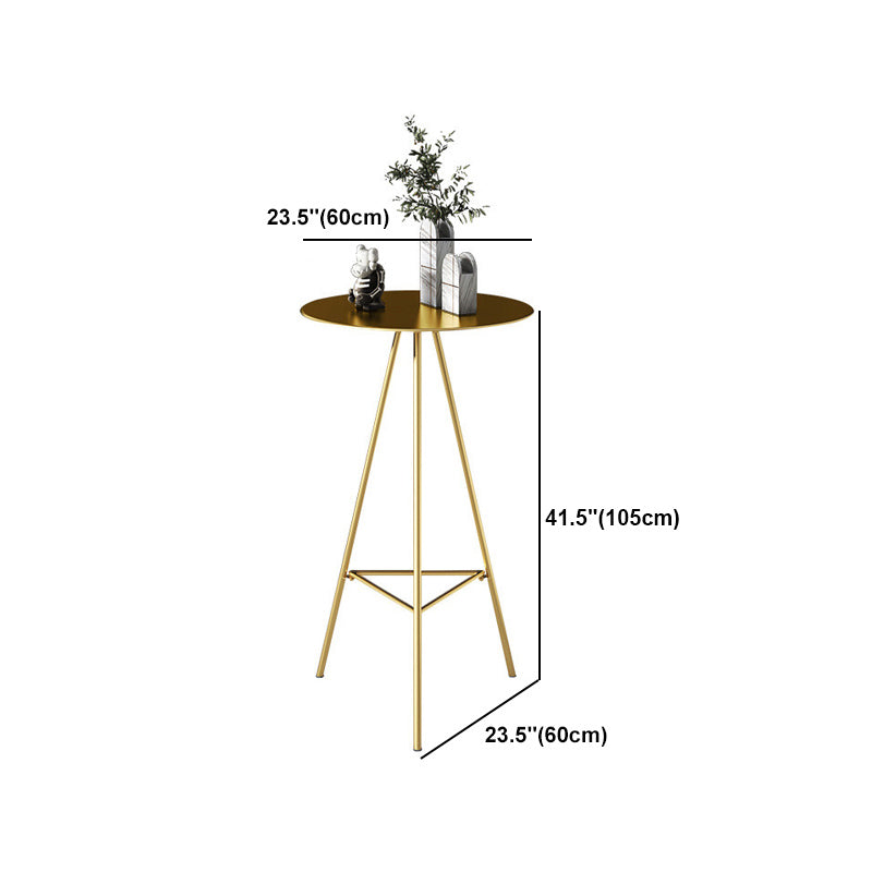 Glam 1/2/3/4 stukken Round Bar Table Set vaste tabel Teller ingesteld voor eetkamer