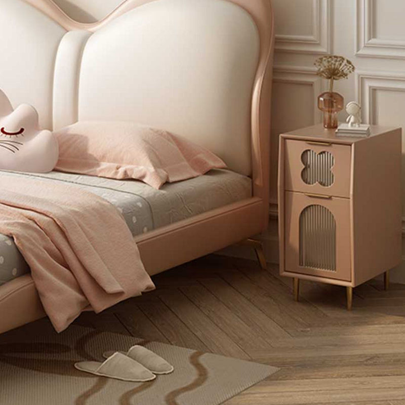 Table de nuit du tiroir en bois massif modernisme lit de chevet de lit