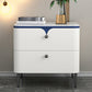 White/grey/yellow Metal Solid Wood Frame Black Cabinet Foot Stand Nightstand