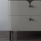 White/grey/yellow Metal Solid Wood Frame Black Cabinet Foot Stand Nightstand