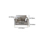 with Pillows Contemporary Sloped Arm Standard Settee Couch in Grey Clearhalo 'furn' 'furn_sofas' 'Furniture' 'Living Room Furniture' 'Sofa' 'sofas' 5162401