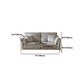 with Pillows Contemporary Sloped Arm Standard Settee Couch in Grey Clearhalo 'furn' 'furn_sofas' 'Furniture' 'Living Room Furniture' 'Sofa' 'sofas' 5162402
