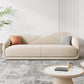 Contemporary Sloped Arm Curved Sofa Sewn Pillow Back Sofa for Living Room 82.5"L x 35.5"W x 31.5"H Clearhalo 'furn' 'furn_sofas' 'Furniture' 'Living Room Furniture' 'Sofa' 'sofas' 5162522