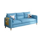 Living Room Contemporary Sewn Pillow Back Pillow Top Arm Sofa