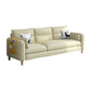 Living Room Contemporary Sewn Pillow Back Pillow Top Arm Sofa