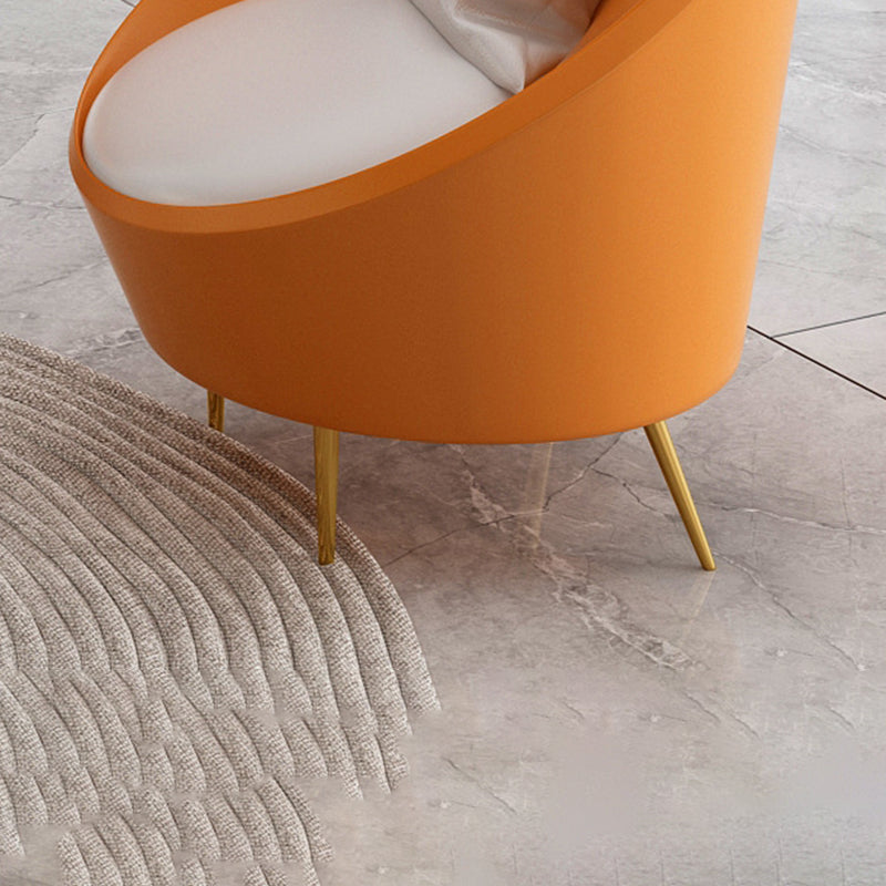 Divano curvo senza bracciole senza braccio contemporaneo in pelle per soggiorno per soggiorno