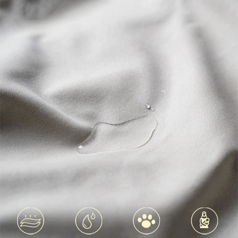 Contemporary Sloped Arm Convertible Bed Sofa Couch with Storage in Grey