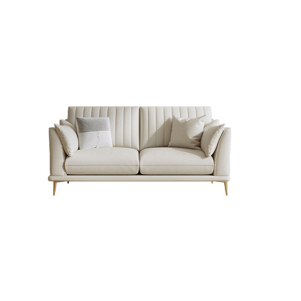 Canapé en cuir faux 35,43 "d x 36,22" H SOFA SALLE SQUATE pour le salon