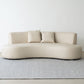 Sofa sans bras standard contemporain pour le salon, appartement