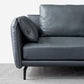 Contemporary Dark Grey Sofa with Bolster Pillows for Living Room Clearhalo 'furn' 'furn_sectionals' 'Furniture' 'Living Room Furniture' 'Sectionals' 5163109