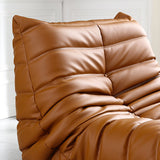 Moderne Parsons Chair, Solid Color Accent Chair met Biscuit Back