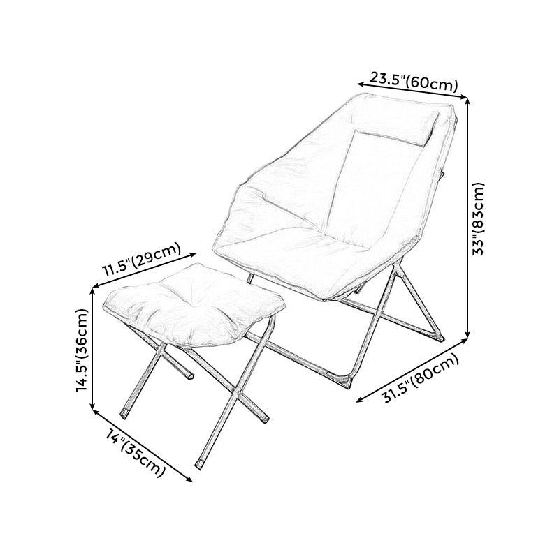 Chaise en velours 21,65 "L x 27,55" W x 32,67 "H CHAISE DE SALLE D'ACCINT