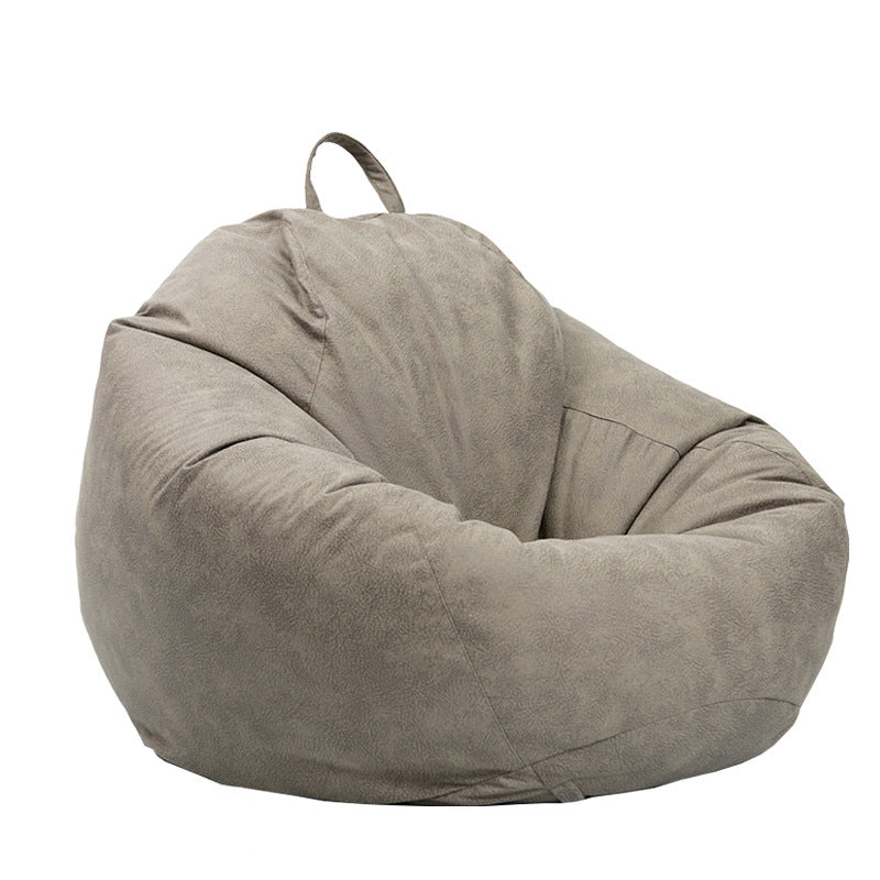 Casual accentstoel faux lederen waterdichte lounge bank stoel in beige/ brwon/ grijs/ rood