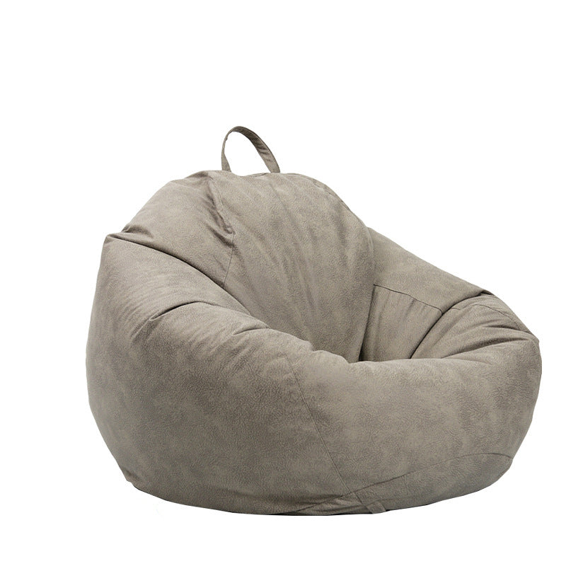 Casual accentstoel faux lederen waterdichte lounge bank stoel in beige/ brwon/ grijs/ rood