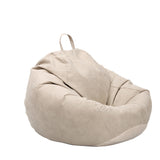 Casual accentstoel faux lederen waterdichte lounge bank stoel in beige/ brwon/ grijs/ rood