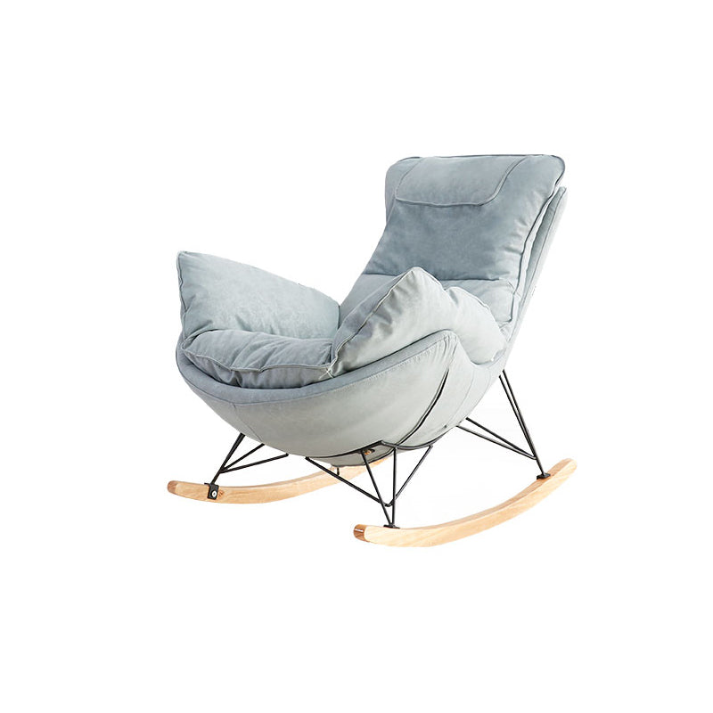 Chaise d'accentuation à bascule décontractée, canapé de loisirs pour balcon et salon