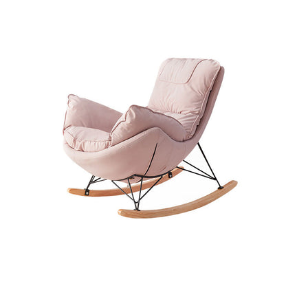 Chaise d'accentuation à bascule décontractée, canapé de loisirs pour balcon et salon