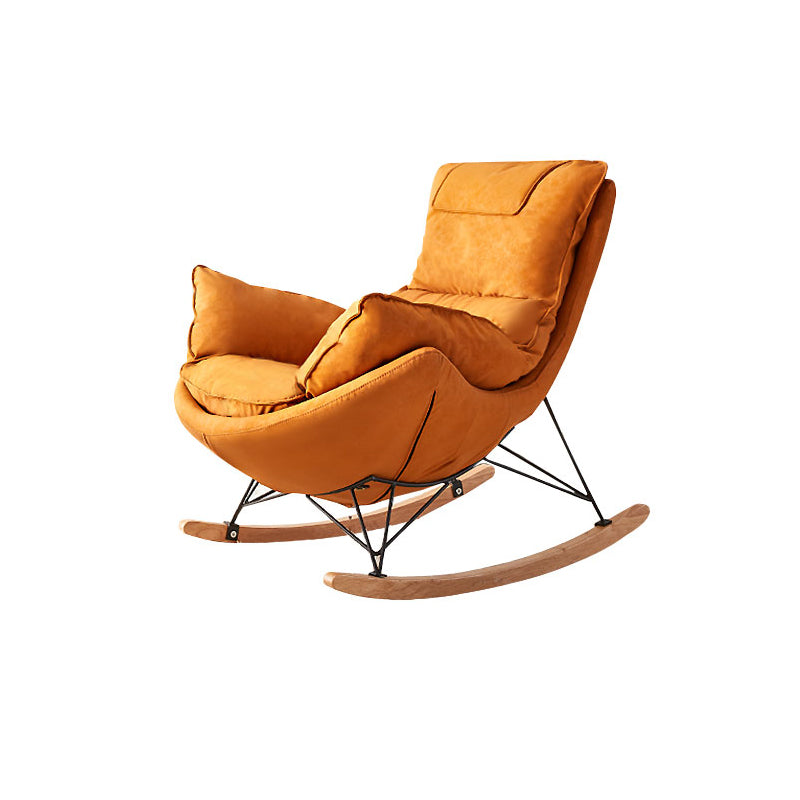 Chaise d'accentuation à bascule décontractée, canapé de loisirs pour balcon et salon