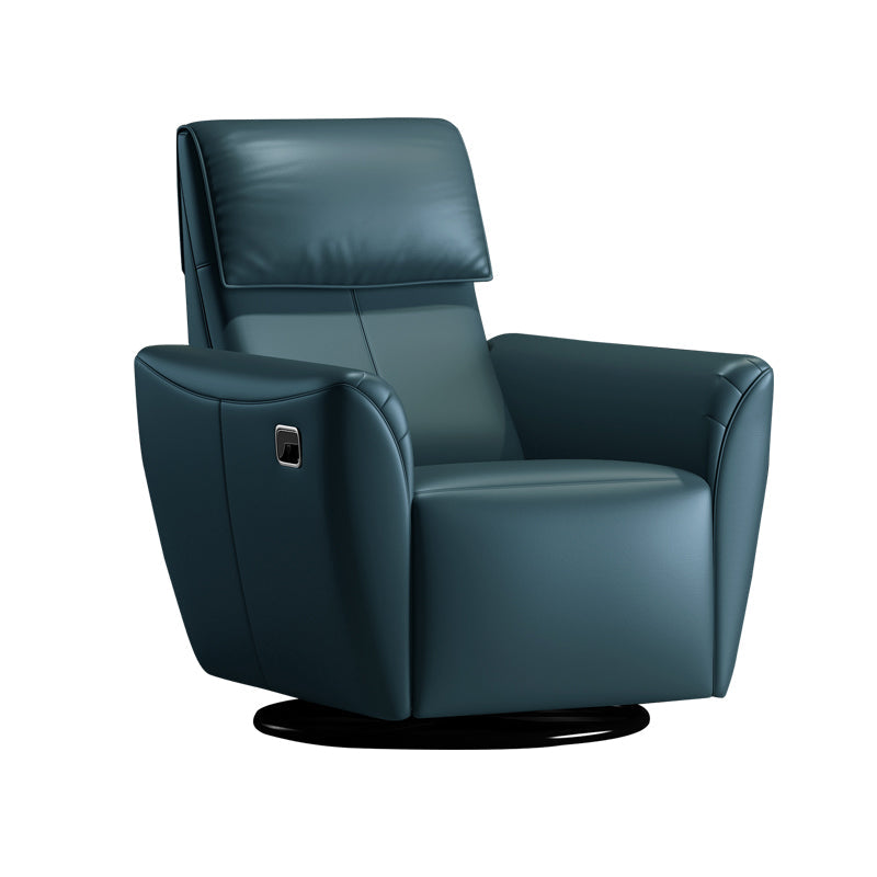 Sedia convertibile in pelle autentica 33,46 "L x 39.37" W x 40.15 "H Sedia girevole