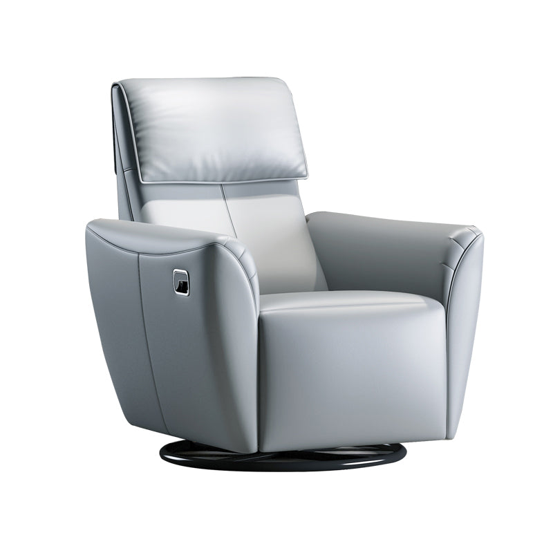 Sedia convertibile in pelle autentica 33,46 "L x 39.37" W x 40.15 "H Sedia girevole