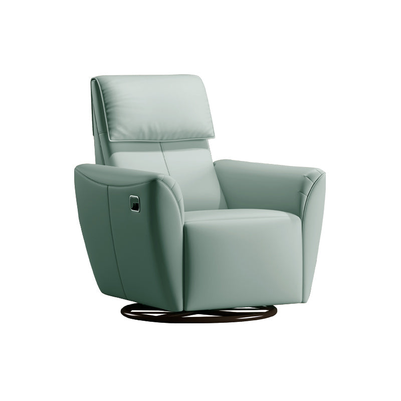 Sedia convertibile in pelle autentica 33,46 "L x 39.37" W x 40.15 "H Sedia girevole