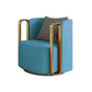 Barrel Chair 28.74" L x 31.49" W x 27.55" H Swivel Barrel Accent Chair for Living Room