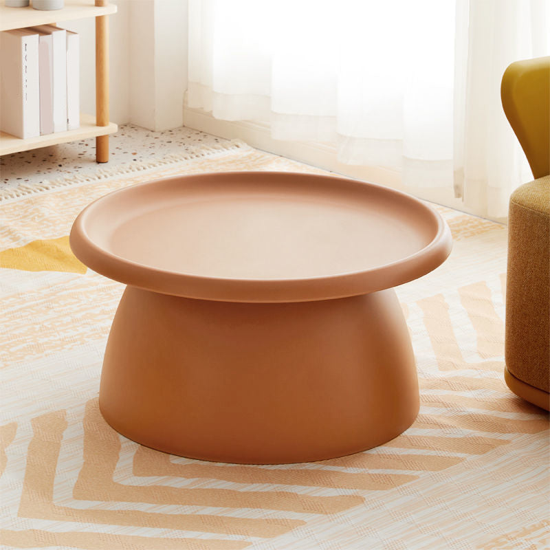 Pedestal Base Diseño Mesa de cóctel Material acrílico Selección multicolor de mesa de café