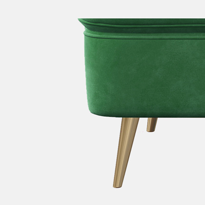 Sofá de almohada cosida con brazos inclinados para tres personas 31.5 "altura