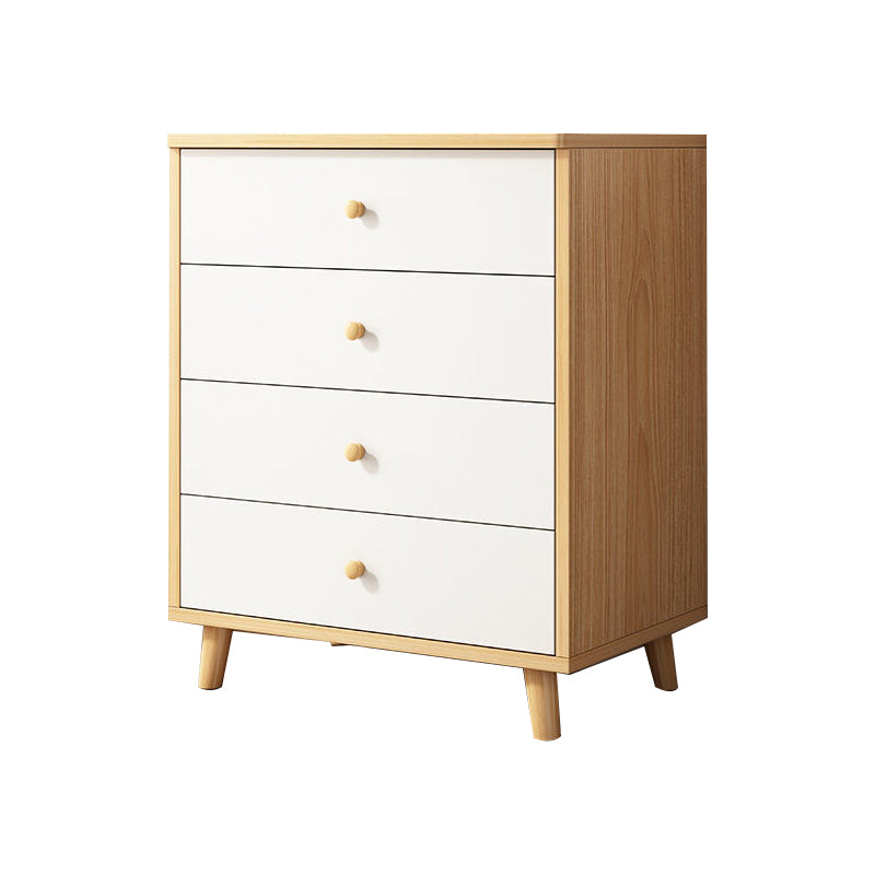 Server da pranzo bianco in legno ingegnerizzato in stile moderno per cucina