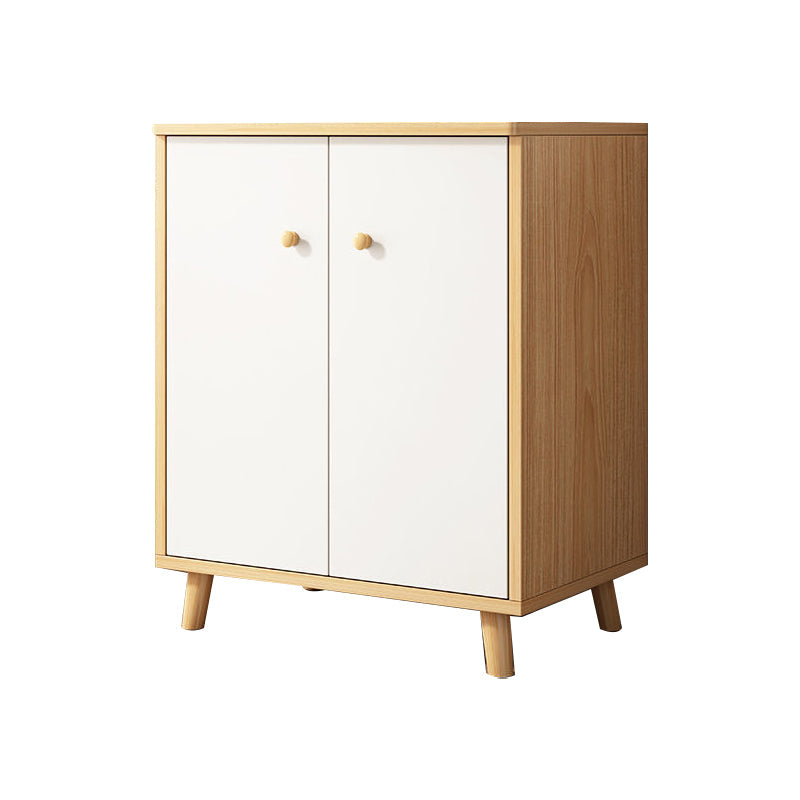 Server da pranzo bianco in legno ingegnerizzato in stile moderno per cucina