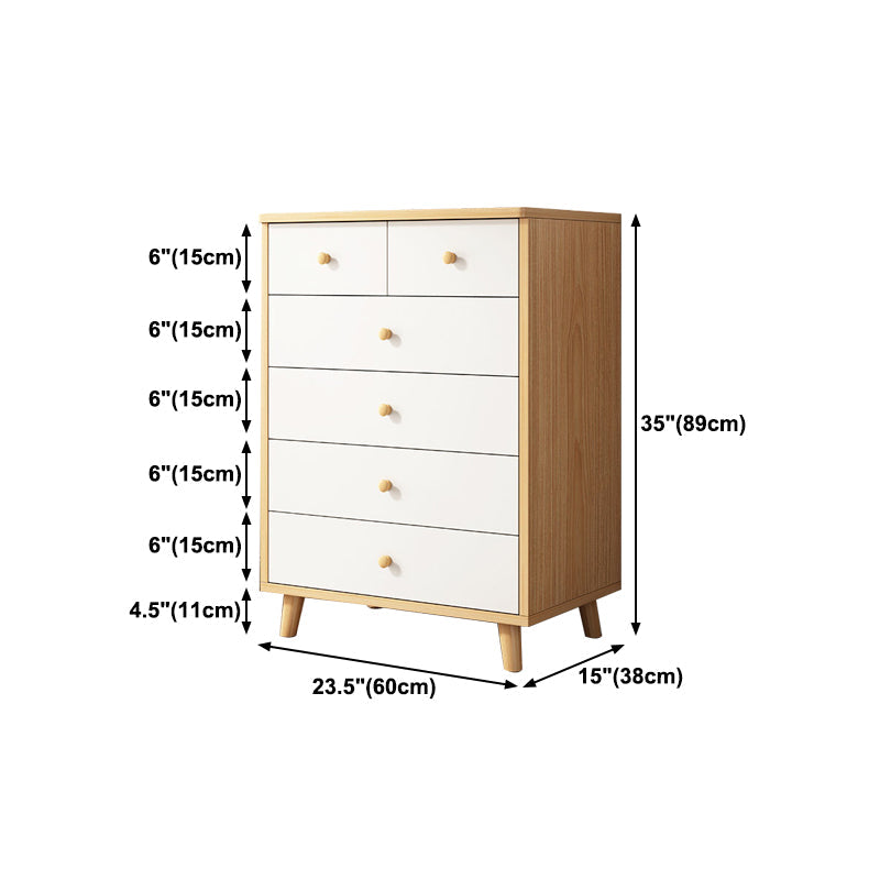 Server da pranzo bianco in legno ingegnerizzato in stile moderno per cucina