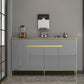 Glam Style Sideboard Gray Dining Sideboard Buffet for Living Room and Kitchen Clearhalo 'buffet_sideboard' 'Buffets & Sideboards' 'furn' 'furn_buffet_sideboard' 'Furniture' 'Kitchen & Dining Furniture' 5164101