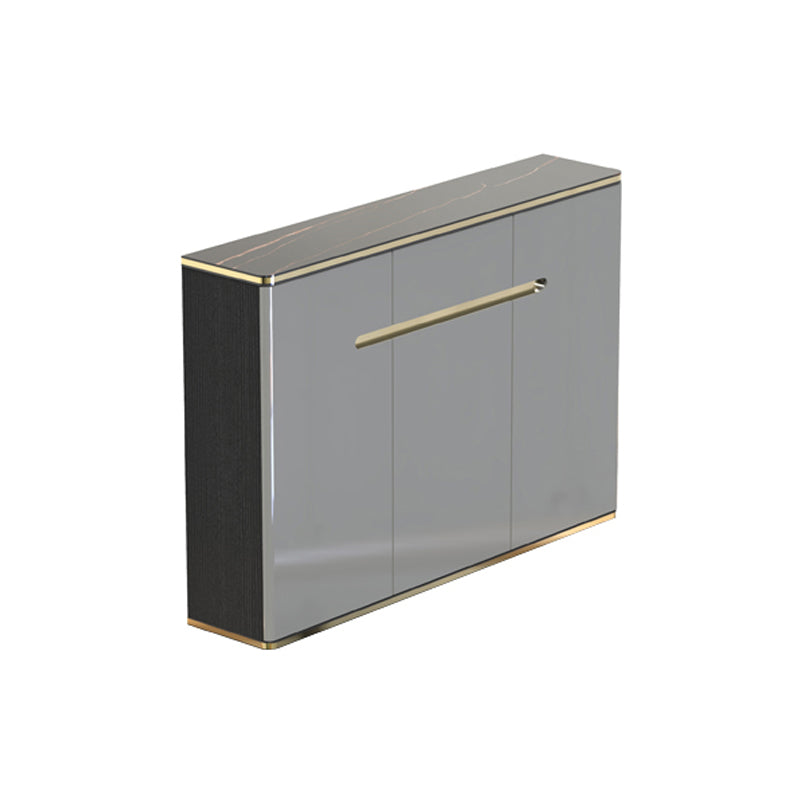 Glam Style Sideboard Gray Dining Sideboard Buffet for Living Room and Kitchen https: res.litfad.com site img item 2022 07 20 5164105 1200x1200.jpg Clearhalo 'buffet_sideboard' 'Buffets & Sideboards' 'furn' 'furn_buffet_sideboard' 'Furniture' 'Kitchen & Dining Furniture' 5164105