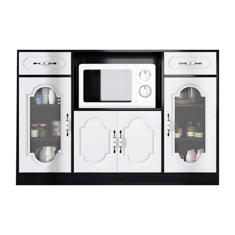 Sideboard mobile rettangolare la credenza moderna cucina in legno