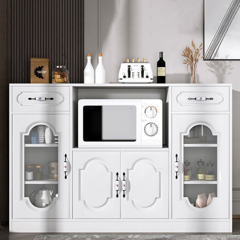 Sideboard mobile rettangolare la credenza moderna cucina in legno