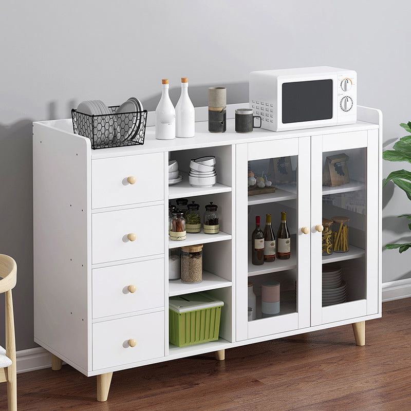 Sideboard mobile rettangolare la credenza moderna cucina in legno