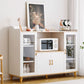 Sideboard mobile rettangolare la credenza moderna cucina in legno