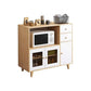 Sideboard mobile rettangolare la credenza moderna cucina in legno