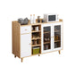 Sideboard mobile rettangolare la credenza moderna cucina in legno