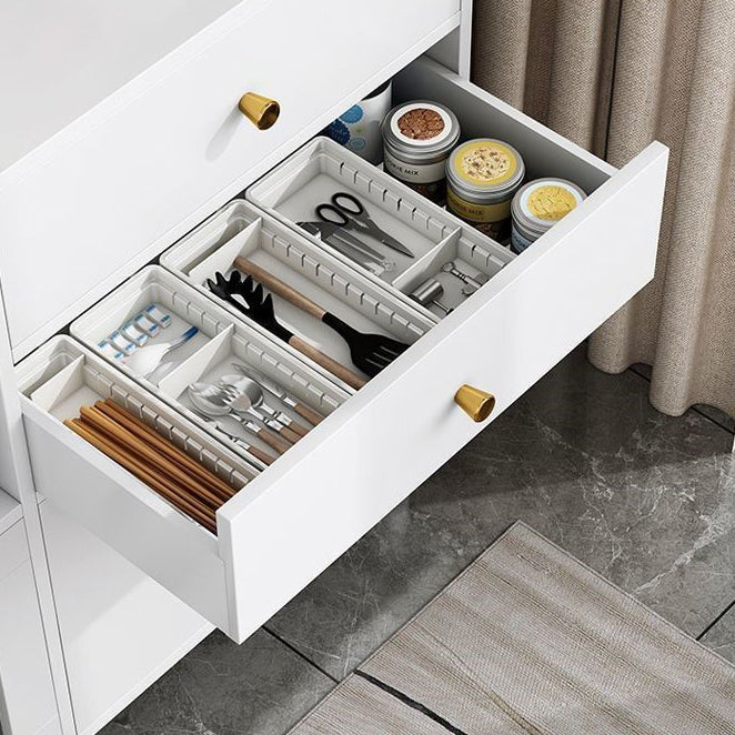 Sideboard mobile rettangolare la credenza moderna cucina in legno