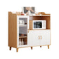 Sideboard mobile rettangolare la credenza moderna cucina in legno