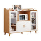 Sideboard mobile rettangolare la credenza moderna cucina in legno