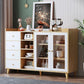Sideboard mobile rettangolare la credenza moderna cucina in legno
