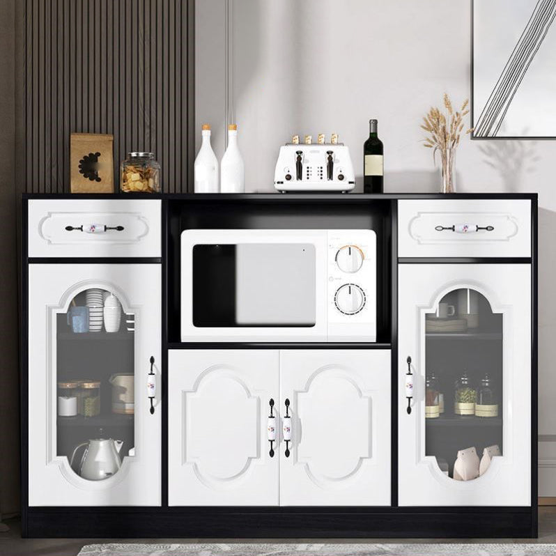 Sideboard mobile rettangolare la credenza moderna cucina in legno