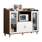Sideboard mobile rettangolare la credenza moderna cucina in legno