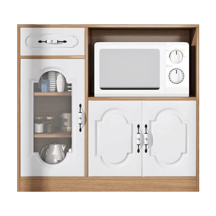 Sideboard mobile rettangolare la credenza moderna cucina in legno