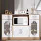Sideboard mobile rettangolare la credenza moderna cucina in legno