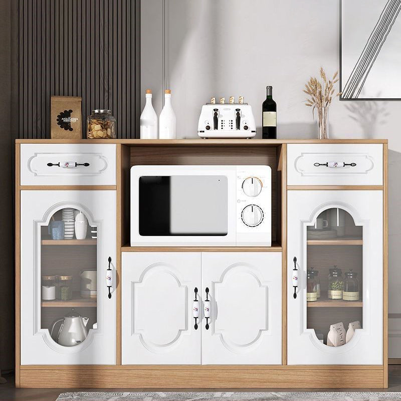 Sideboard mobile rettangolare la credenza moderna cucina in legno